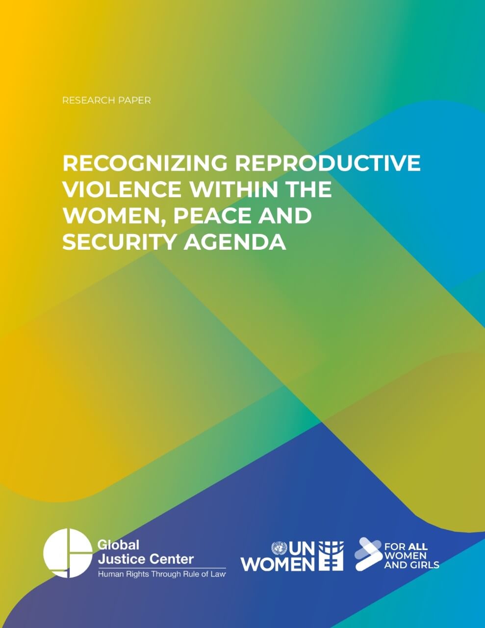 Recognizing reproductive violence within the Women, Peace and Security agenda - cover image