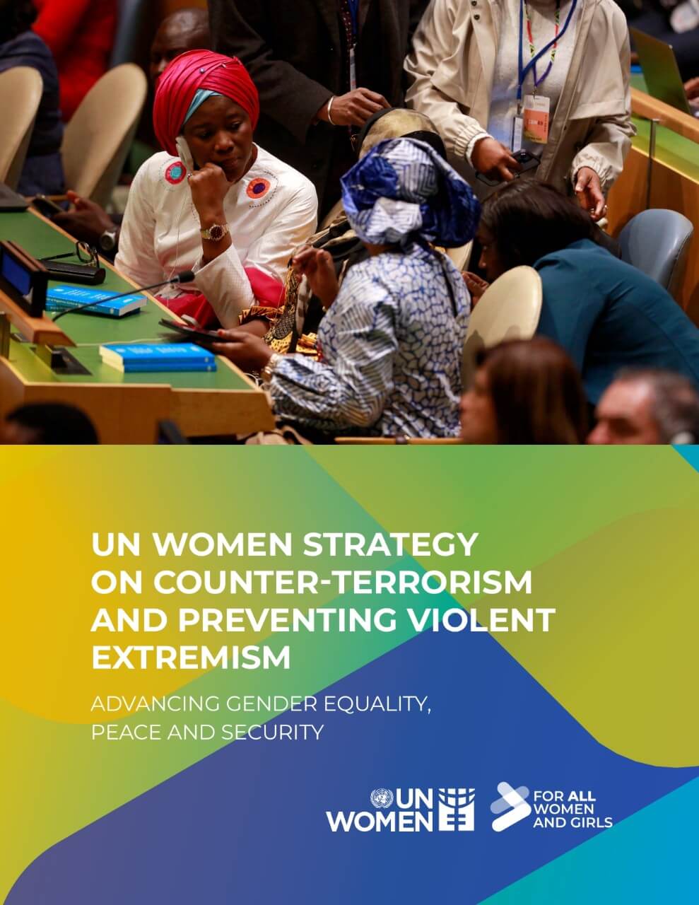UN Women strategy on counter-terrorism and preventing violent extremism - cover image