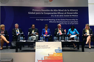 John Hendra in Mexico City for A push to match rhetoric and reality to counter chronic underinvestment in gender equality