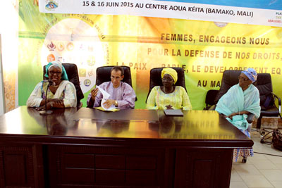 A peace agreement was finally signed in Mali on 20 June 2015 after more than three and a half years of armed conflict.&nbsp;<br />Photo: UN Women/Coumba Bah