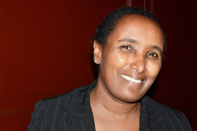 Berhane Daba, a founding member of the National Association of Women with Disabilities, Ethiopia in Nairobi, Kenya. Photo: UN Women/Rose Ogala