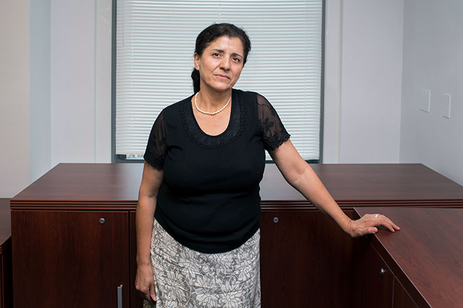 Monira Hwaijeh. Photo: UN Women/Ryan Brown