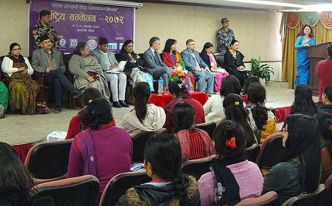National Conference on Women in Gender Responsive Disaster Management. Photo: UN Women