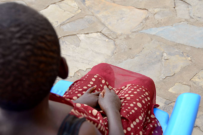 Asha *, 12 ans, résidente de la maison sécurisée, Mara, Tanzanie.