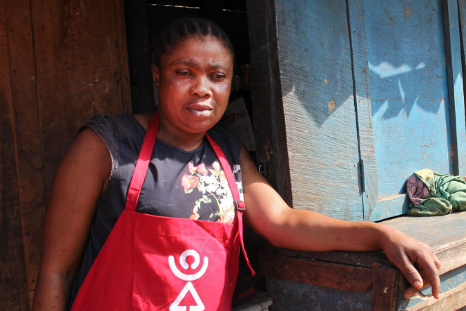 Bondu Salia. Photo: UN Women/Cecil Nelson