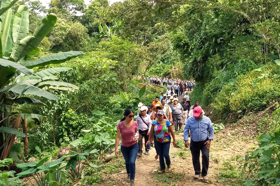 Elisa Zepeda Lagunas (center). Photo courtesy of Elisa Zepeda Lagunas