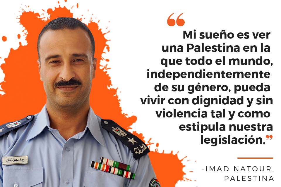 Mi sueño es ver una Palestina en la que todo el mundo, independientemente de su género, pueda vivir con dignidad y sin violencia tal y como estipula nuestra legislación. 
