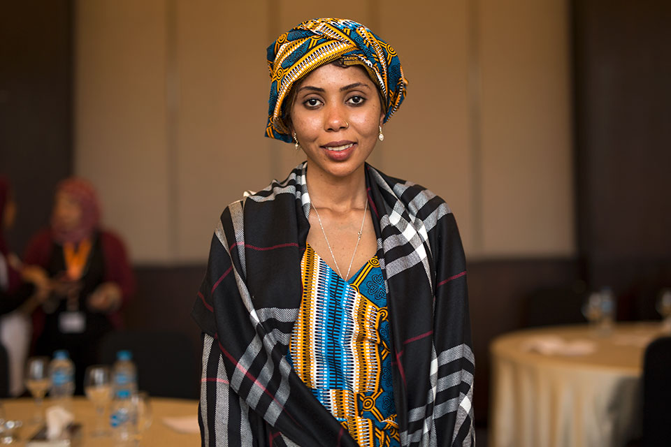 Jaha Dukureh, Regional UN Women Ambassador for Africa. Photo: UN Women/Emad Karim