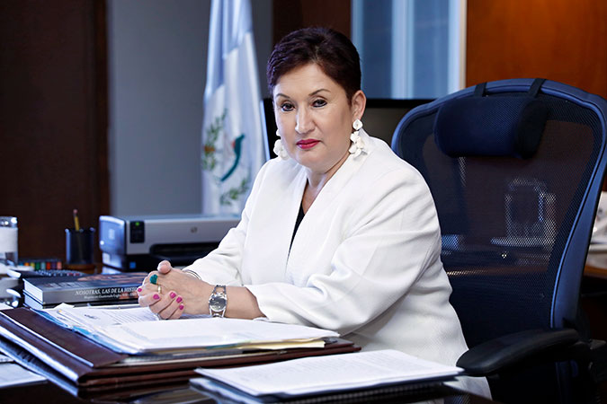 Thelma Aldana. Photo: UN Women/Ryan Brown