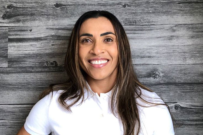 Marta Vieira da Silva as Goodwill Ambassador, Foto: Marta