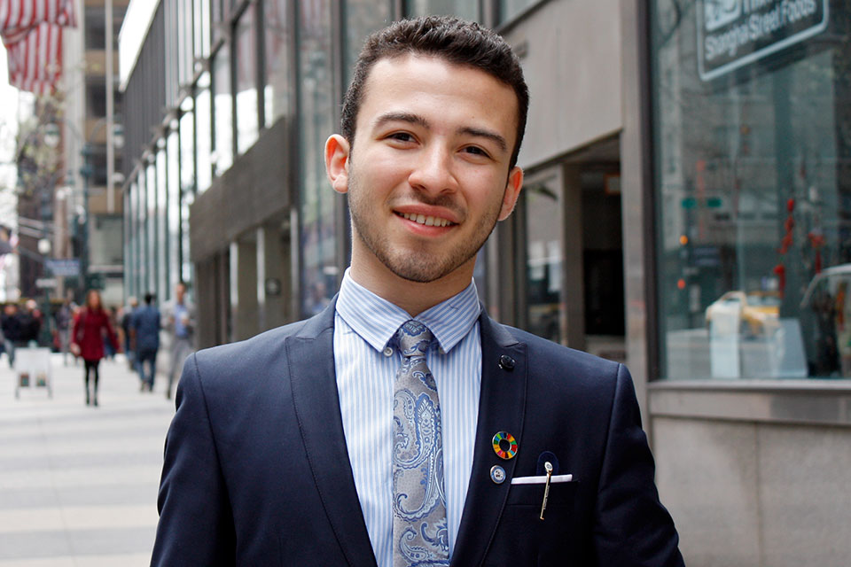 Taher Sellami. Photo: UN Women/Jodie Mann