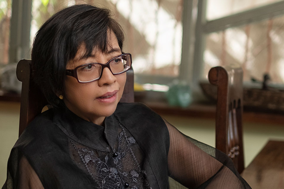 Miriam Coronel Ferrer. Photo courtesy of Miriam Coronel Ferrer