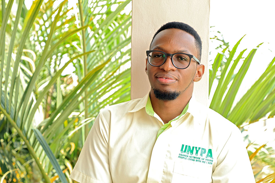 Nicholas Niwagaba is an advocate who works to improve the quality of life for young people living with HIV in Uganda. Photo courtesy of Nicholas Niwagaba