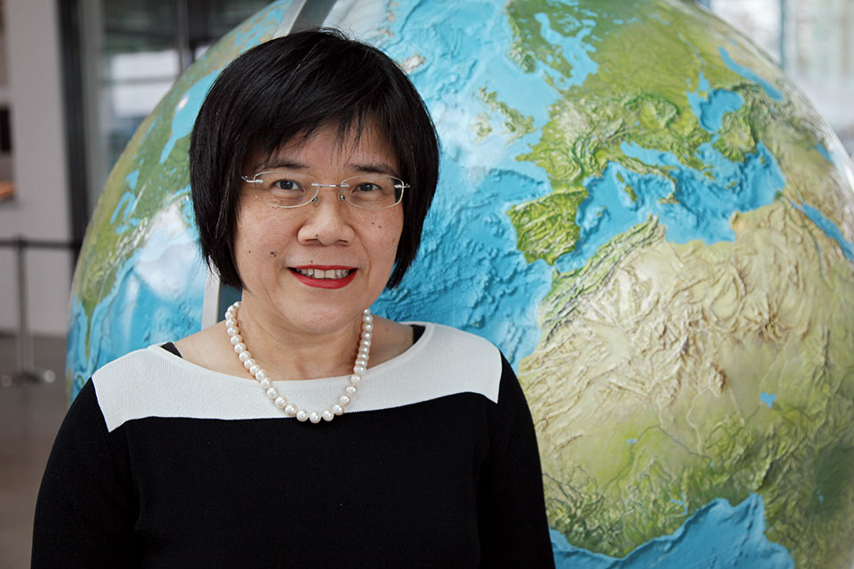 Xioaying Zhang. Photo: DW/Steffen Heinze