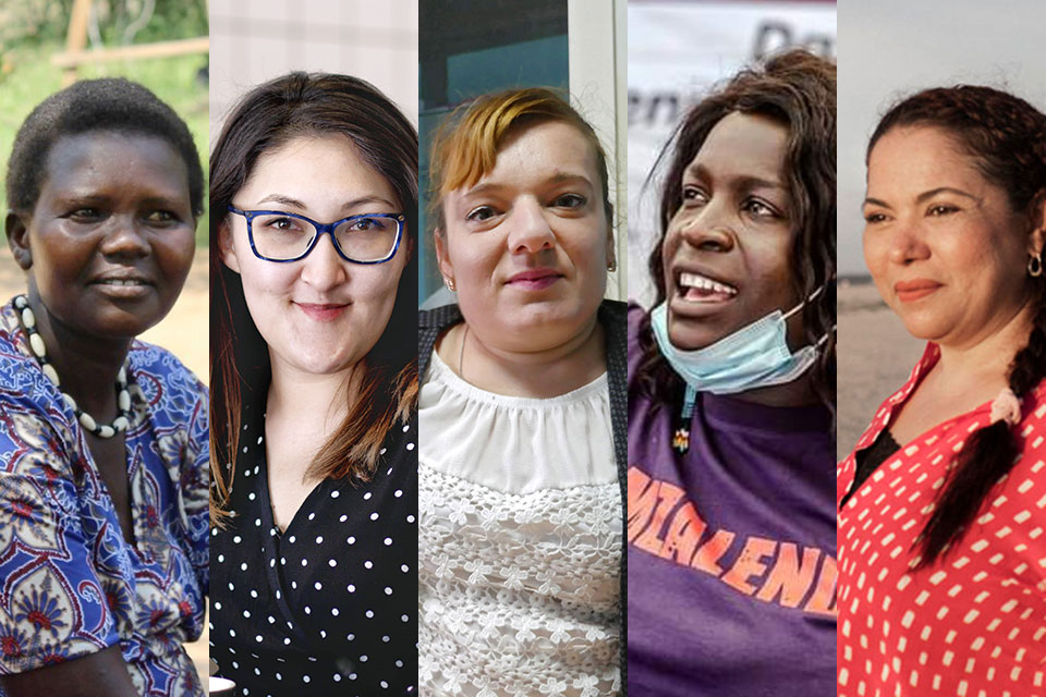 collage of women leaders