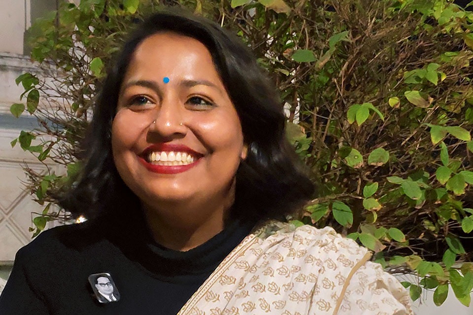 Jyotsna Siddharth poses for a photo. Photo courtesy of Jyotsna Siddharth. 