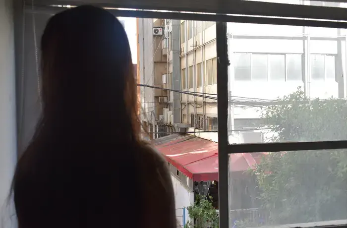 Salma, photographiée à Beyrouth. Photo : ONU Femmes/Nour Abdul Reda 