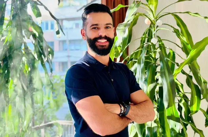 Laith Abu-Taleb, de Jordania, es un activista por la igualdad de género de 28 años y co-desarrollador de WeRise. Foto cortesía de Laith Abu-Taleb.