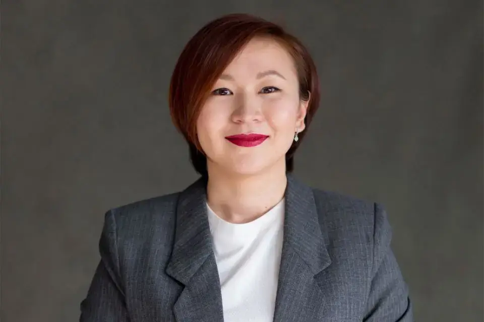 Aimgul Kerimray.  Photo: Yuliya Goryuchkina.