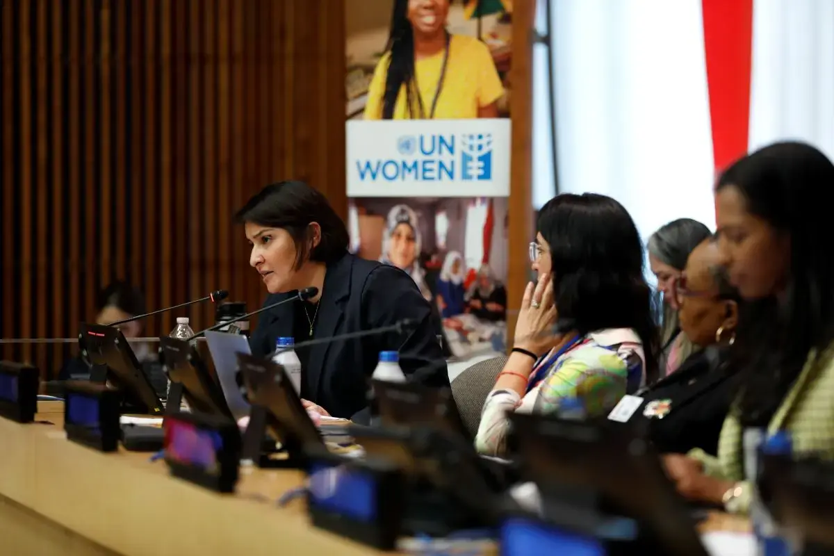 At CSW70 event, "Bridging Systemic Gaps: Advancing Justice for All Women and Girls", leaders and experts examined why formal and informal justice systems continue to fail women and girls, and what it will take to fix them. Photo: UN Women/Ryan Brown