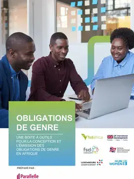 Les obligations de genre : une boîte à outils pour la conception et l’émission des obligations de genre en Afrique