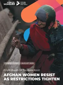 Gender alert: Four years of Taliban rule: Afghan women resist as restrictions tighten