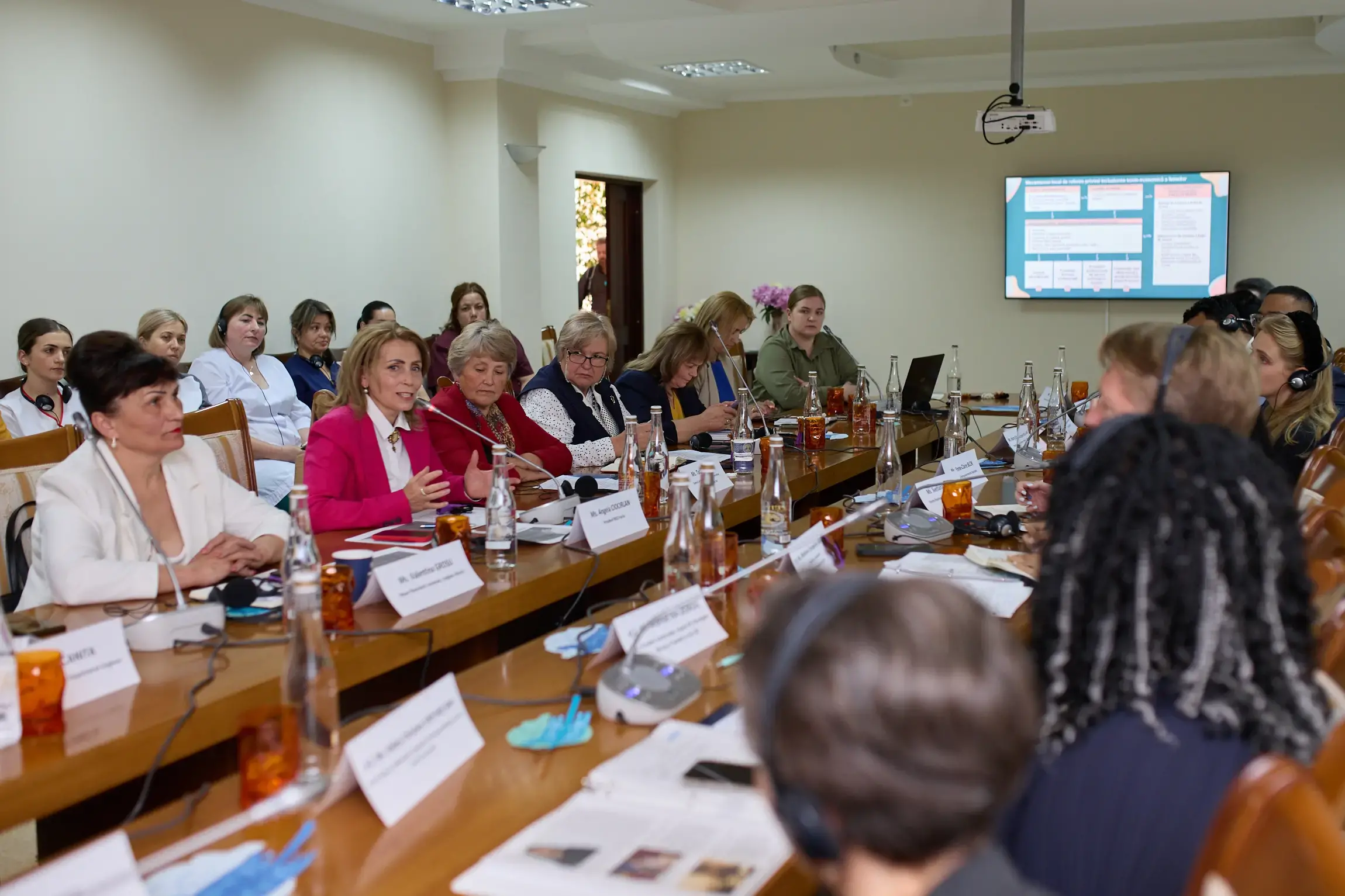 UN Women Executive Board meets women entrepreneurs from Moldova and Ukraine to learn about their challenges, successes, and the impact of UN Women’s economic empowerment programs. Photo: UN Women