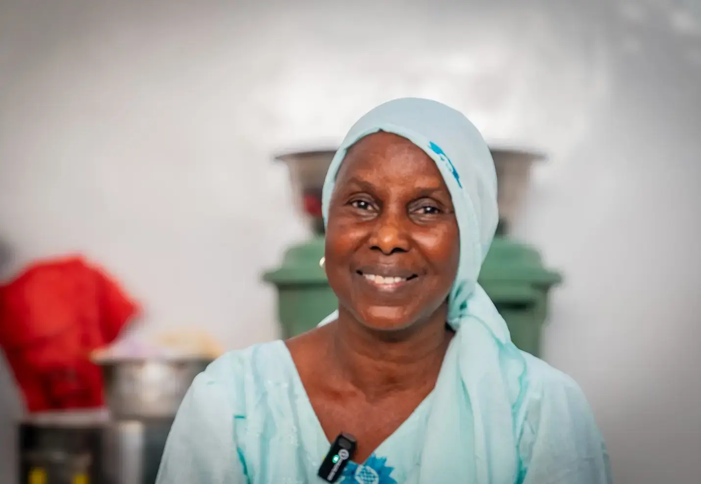 Adja Tacko Sall, Secretary General of the Badienou Gokh of Tambacounda, committed to protecting women and girls in her community. Photo: UN Women Senegal / Astrid Chitou