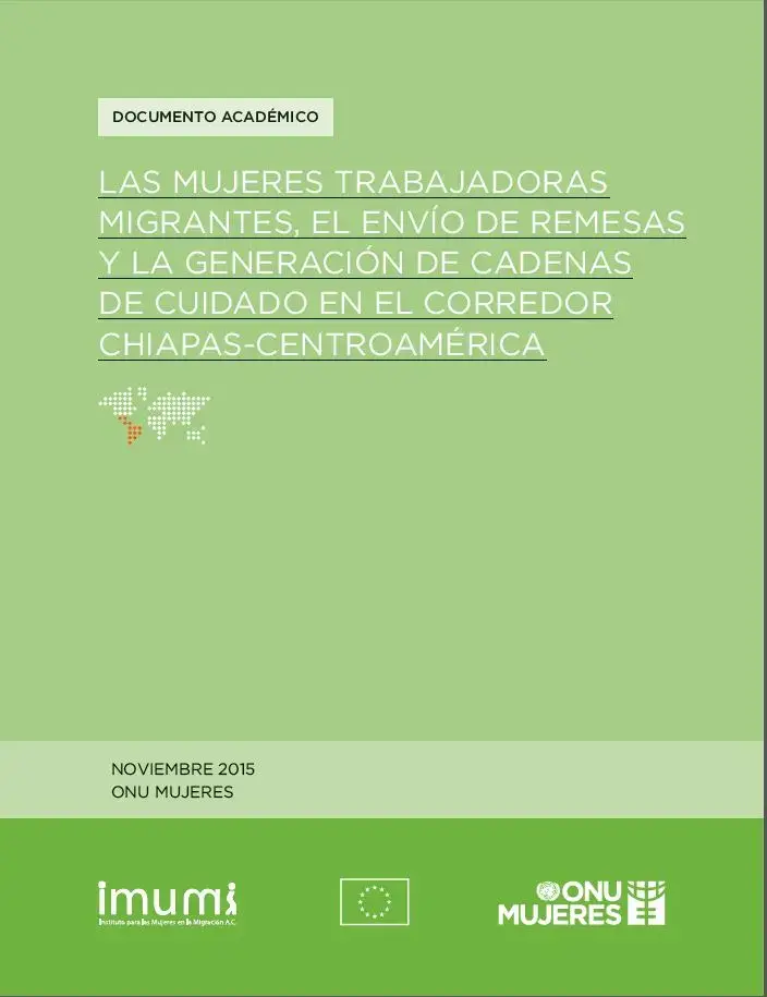 Mujeres trabajadoras migrantes y remesas