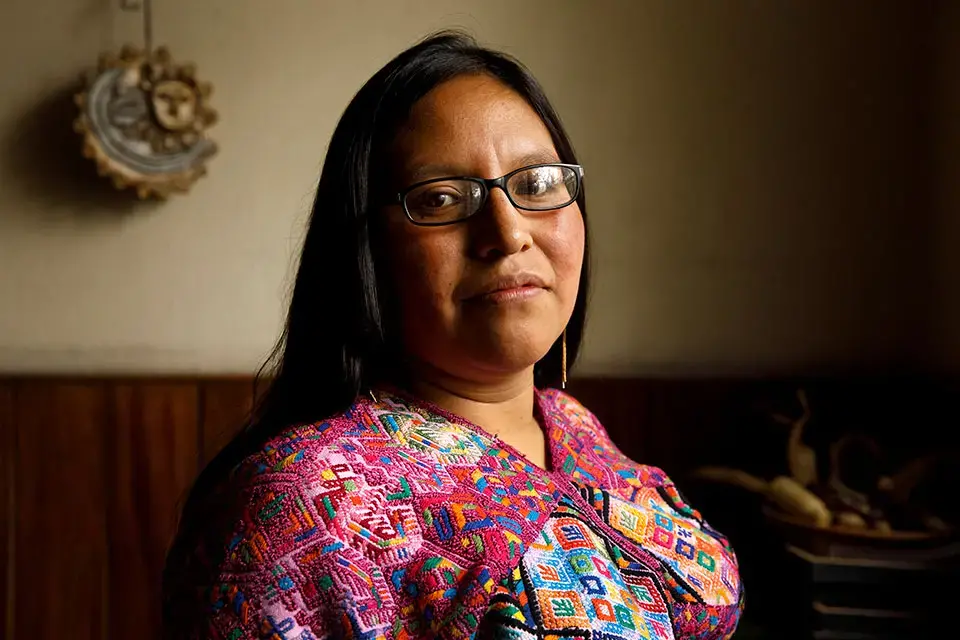 Sonia Maribel Sontay Herrera. Photo: UN Women/Ryan Brown